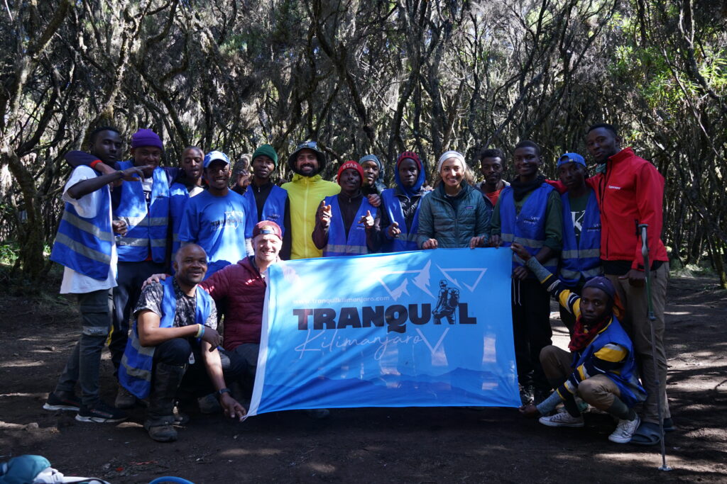 Mount Kilimanjaro guides and porters